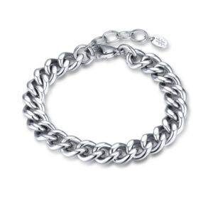 Bracciale Grumetta Piatta 8mm 16+3 (DONNA)