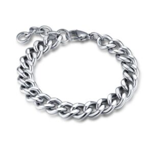 Bracciale Grumetta Piatta 11mm 20+3 cm