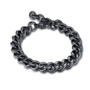 Bracciale Grumetta Piatta 11mm 20+3cm Ip Metal Gun