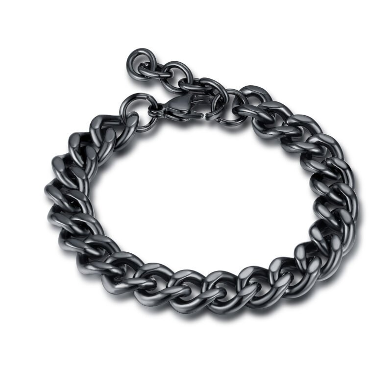 Bracciale Grumetta Piatta 11mm 20+3cm Ip Metal Gun