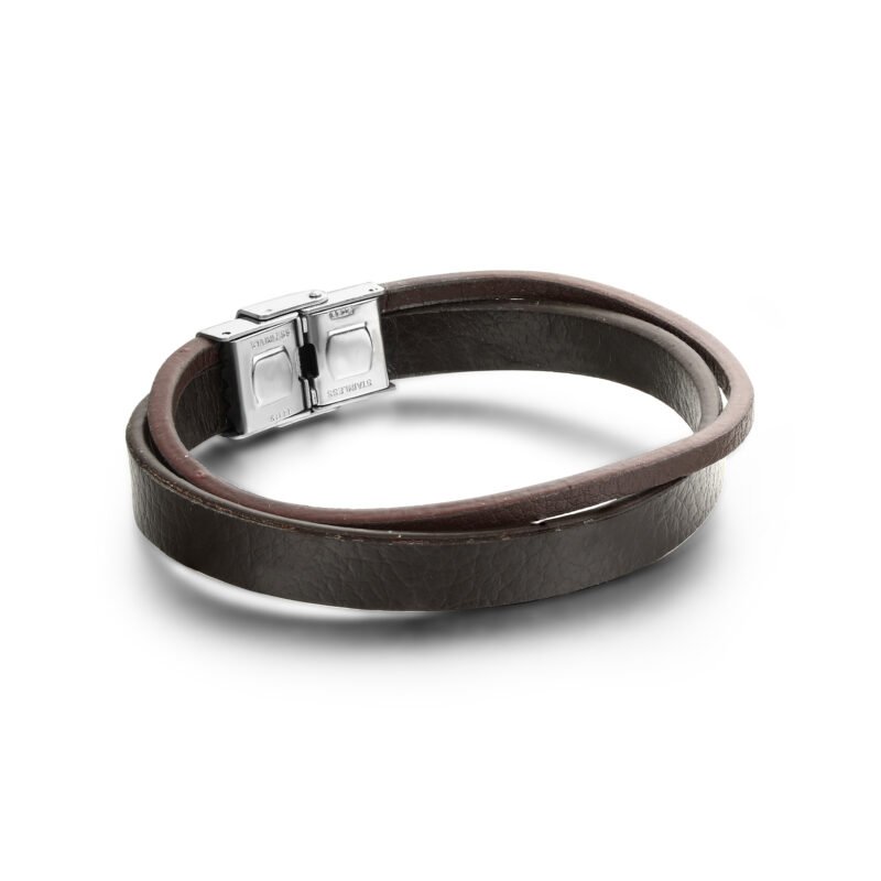 Bracciale Pelle Marrone
