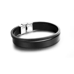 Bracciale Pelle Nera