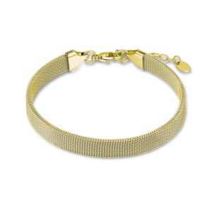 Bracciale Catena Milano Acciaio pvd oro