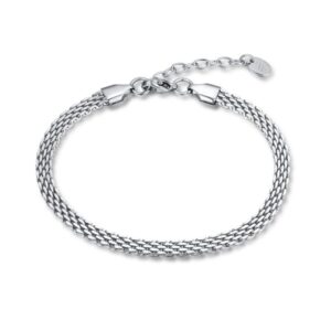 Bracciale Catena Mesh Acciaio