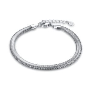 Bracciale Catena Snake Acciaio