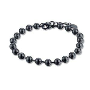 Bracciale Sfere 6 mm Uomo Metal Gun