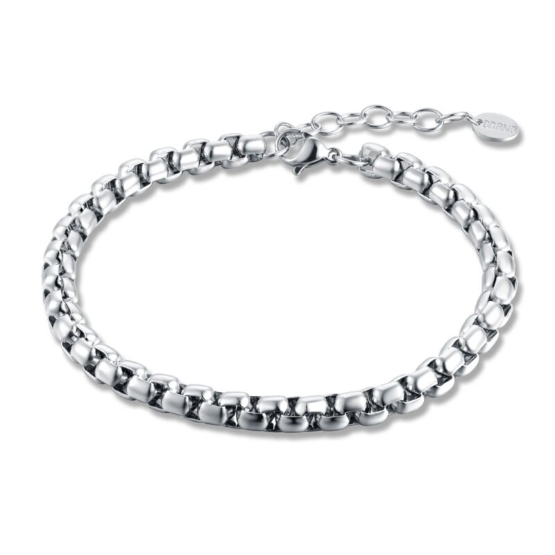 Bracciale Catena Rolò Acciaio