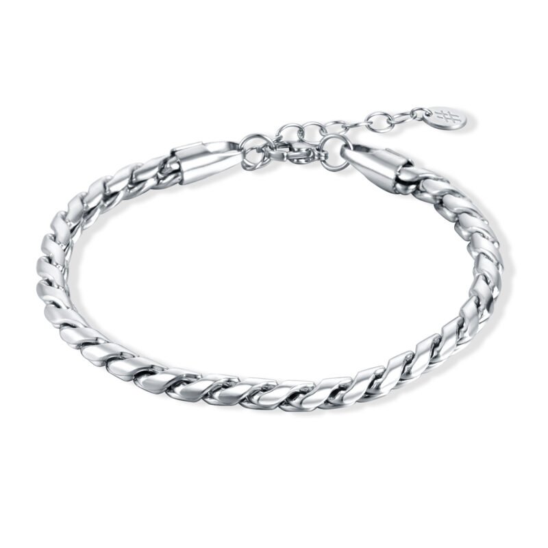 Bracciale Catena Esse Acciaio