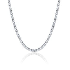 Collana Grumetta Piatta 6mm 50cm