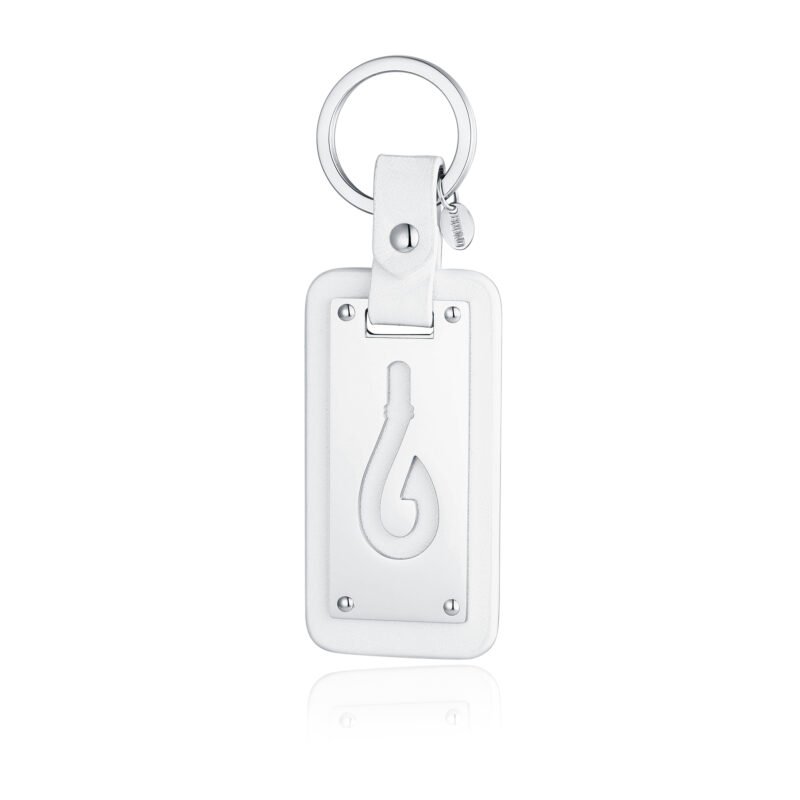 Portachiavi Amo Bianco