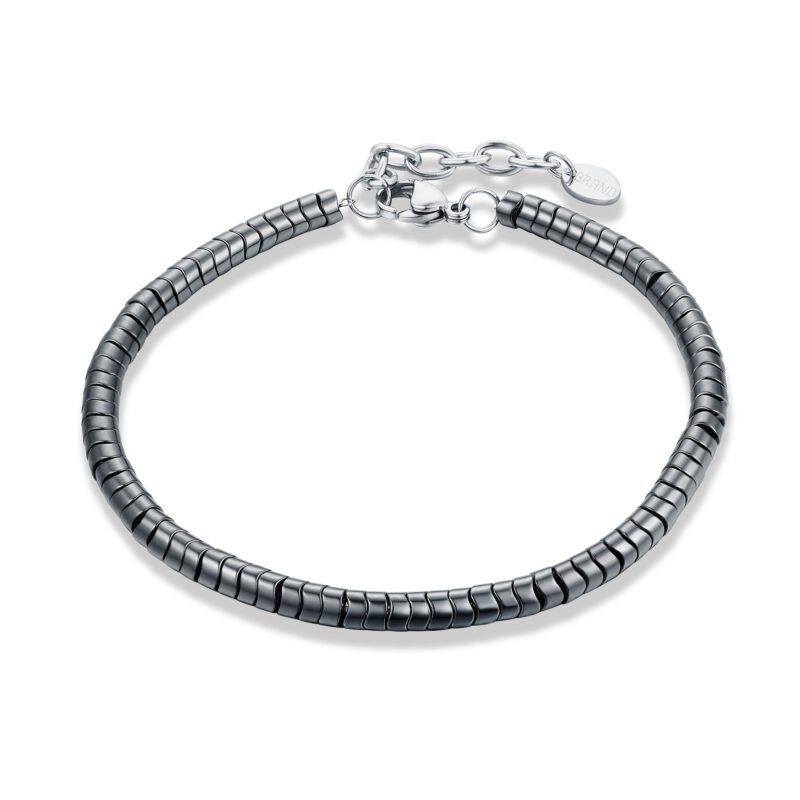 Bracciale Snake Ematite Scura