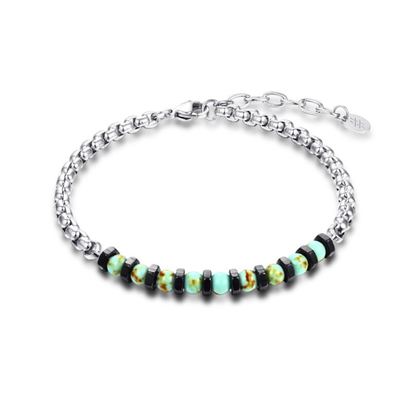 Bracciale Uomo Pietre e Bulloni