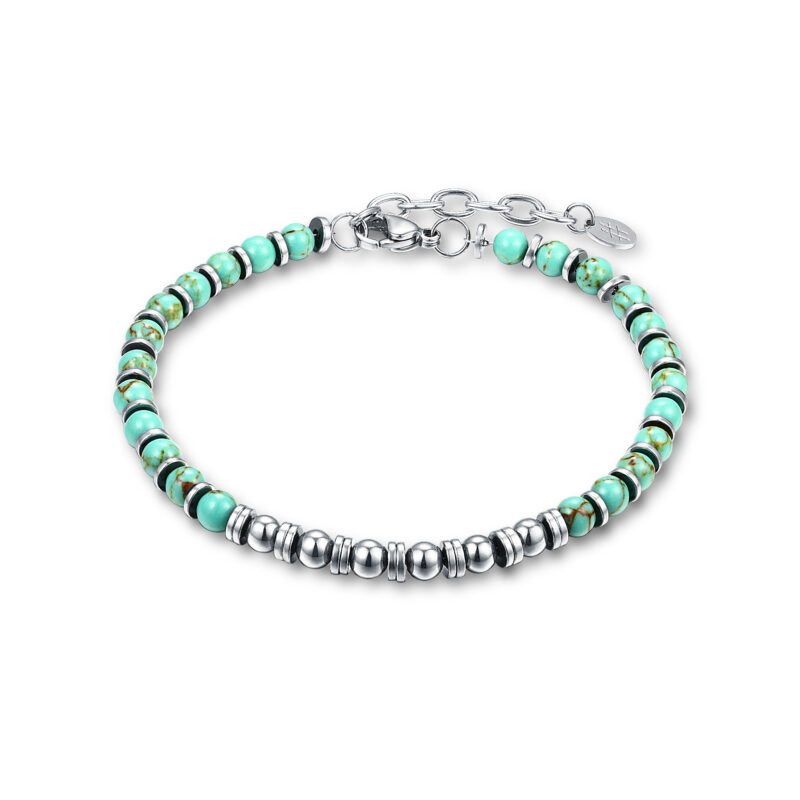 Bracciale Uomo Pietre e Ematite