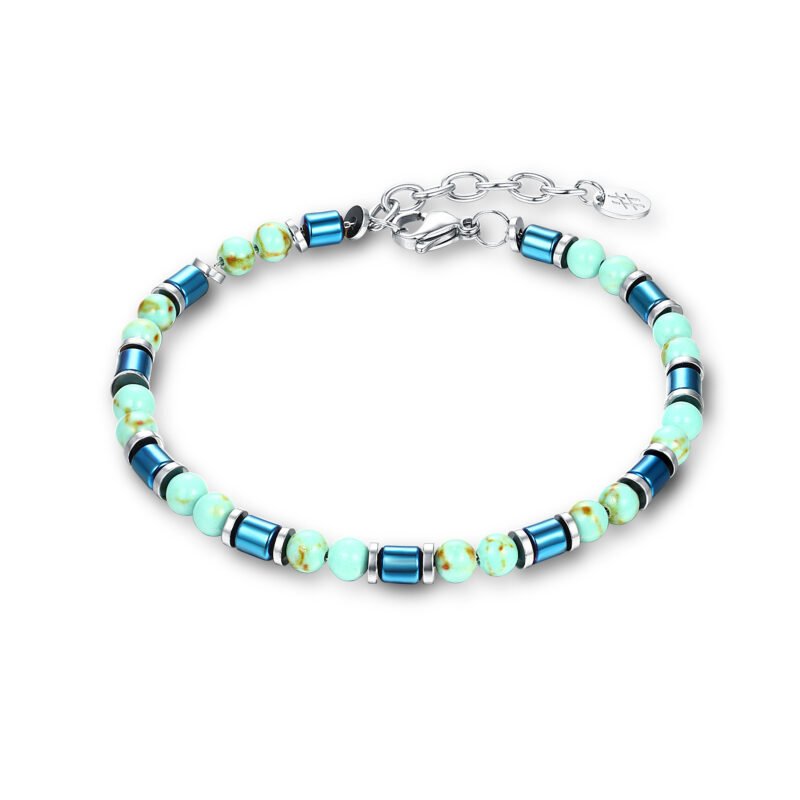 Bracciale Uomo Pietre e Ematite