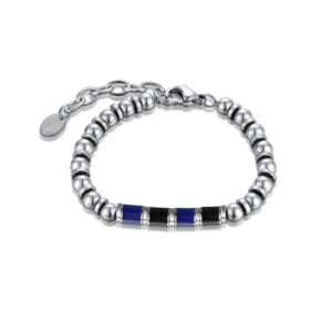 Bracciale Nero Azzurro Misura Bimbo