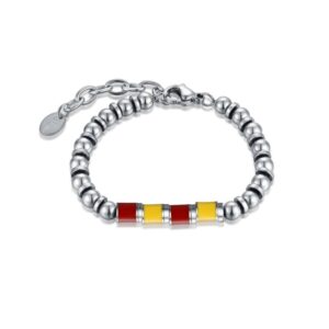 Bracciale Giallo Rosso Misura Bimbo