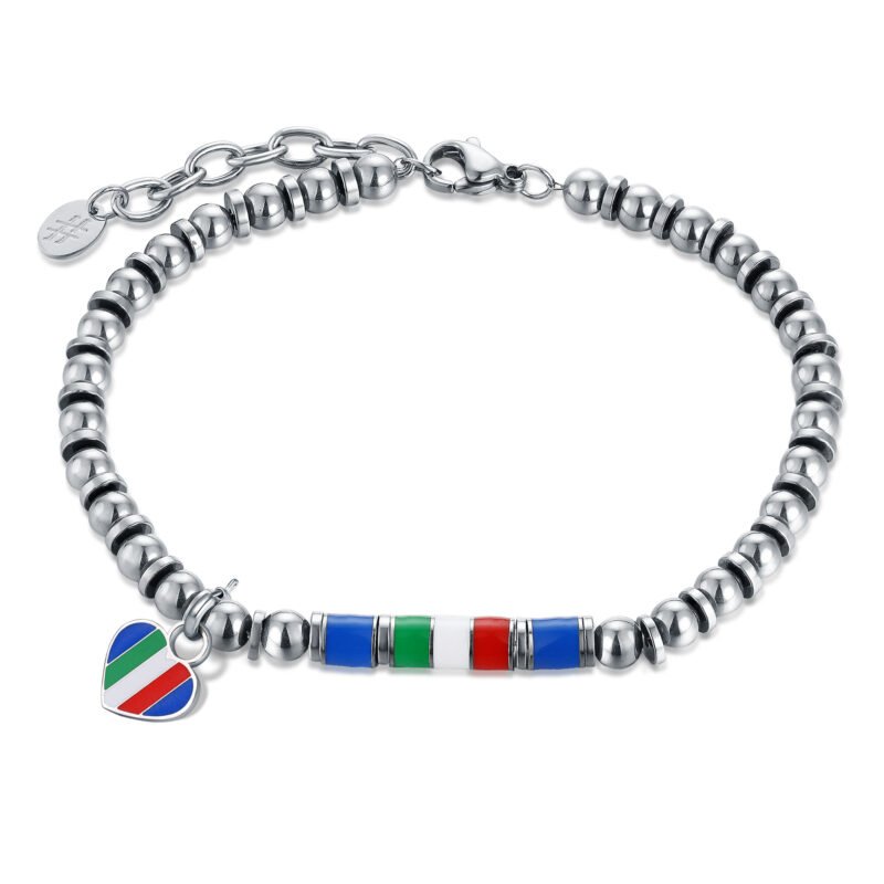 Bracciale Tricolore Misura Uomo - immagine 3