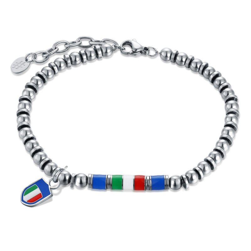 Bracciale Tricolore Misura Uomo - immagine 4
