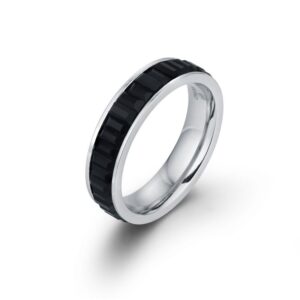 Anello Cristalli Neri