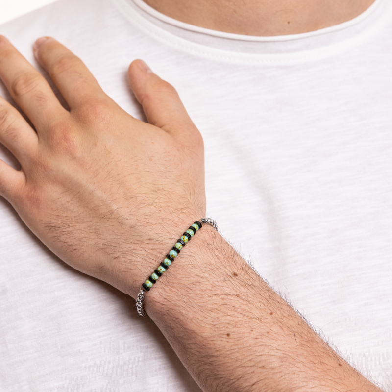 Bracciale Uomo Pietre e Bulloni - immagine 2