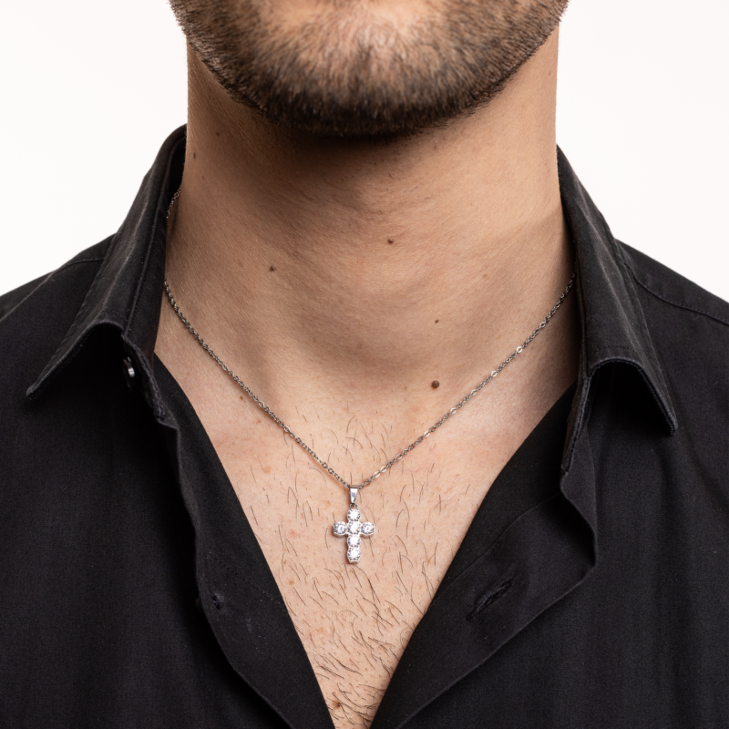 Collana Croce Sagomata - immagine 3