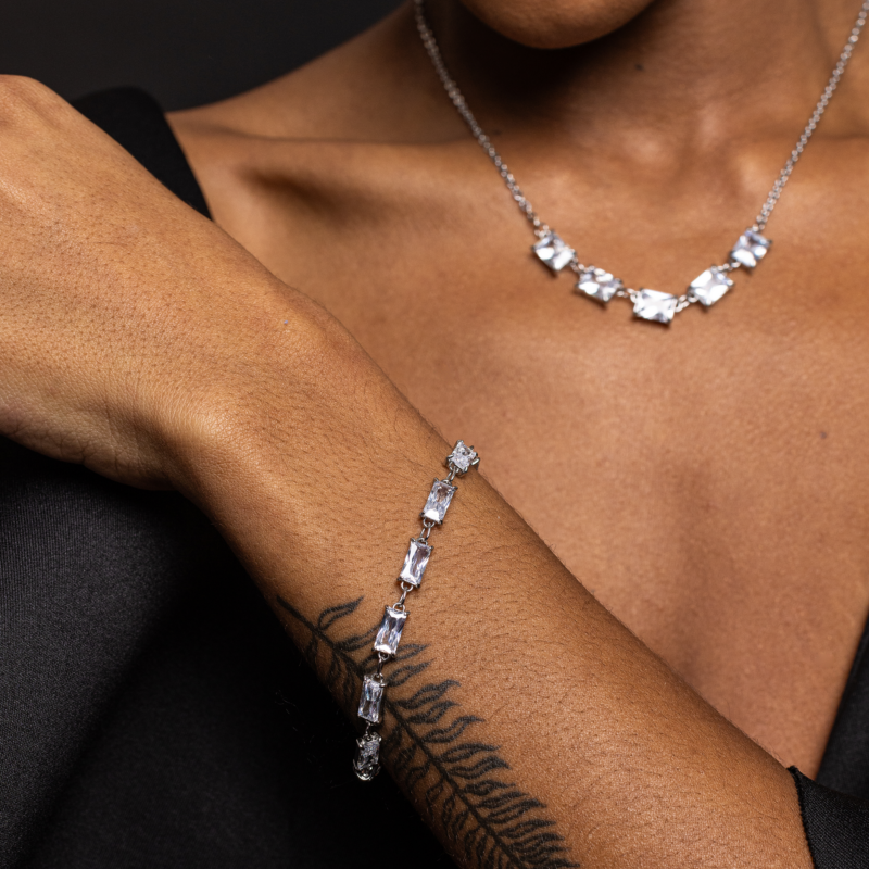 Collana 5 Baguette - immagine 3