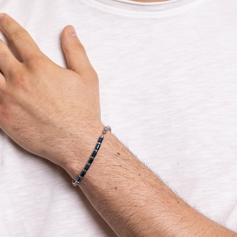 Bracciale Uomo Barilotti Blu - immagine 2