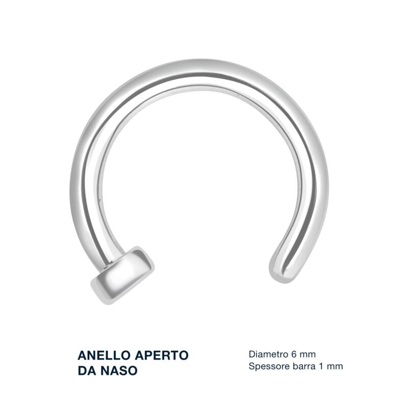 Anello Aperto Da Naso - immagine 3