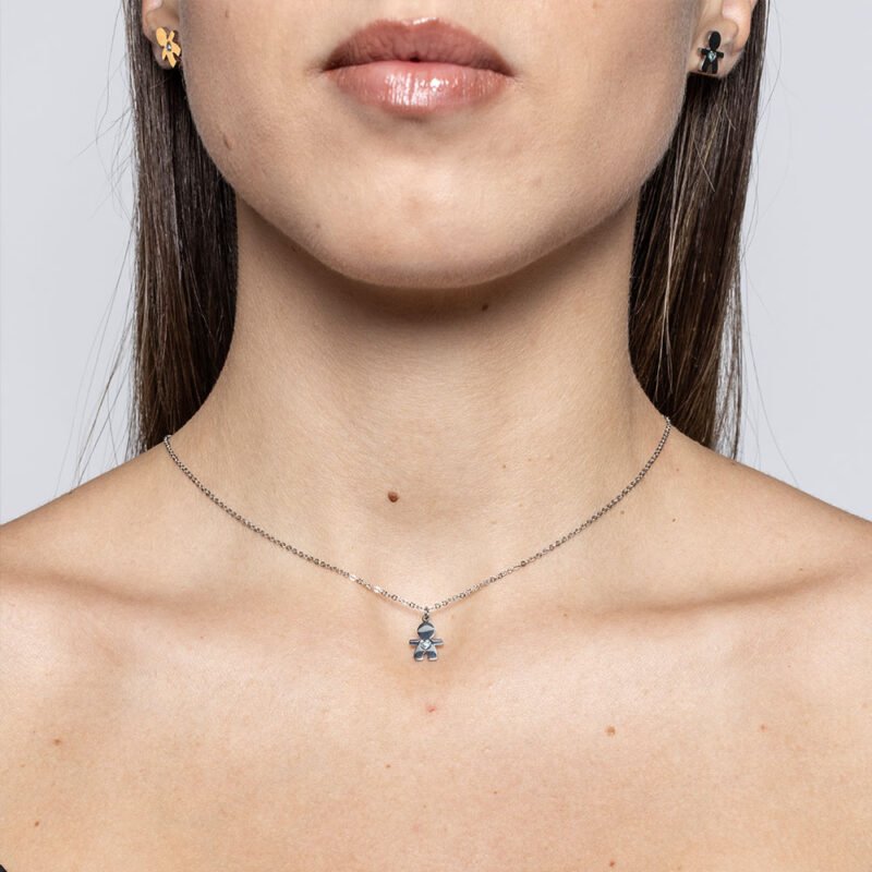 Collana Con Bimbo Pendente - immagine 2