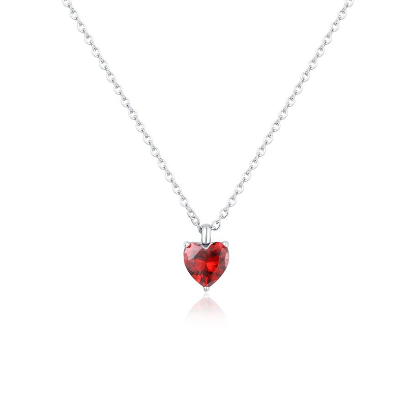 Collana con Cristallo a Cuore - immagine 8