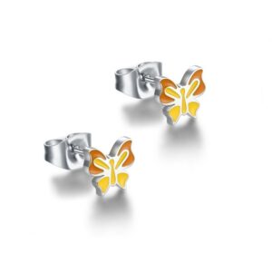 Orecchini Farfalla Smaltata