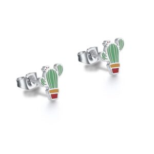 Orecchini lobo cactus