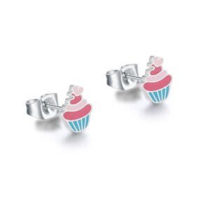 Orecchini lobo cupcake