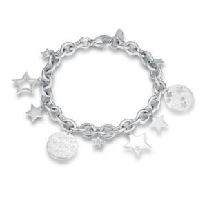 Bracciale con Stelle Pendenti