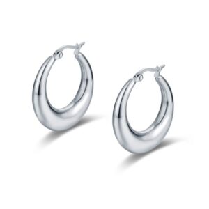 Orecchini Cerchio Bombato diam. 3cm