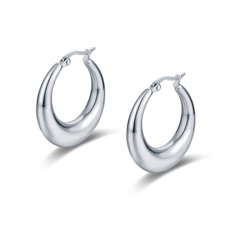 Orecchini Cerchio Bombato diam. 3cm