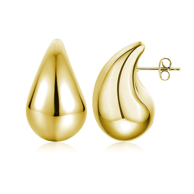 Orecchini Drops 42 mm Oro