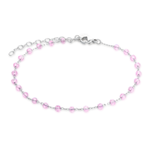 Cavigliera Cristalli Rosa