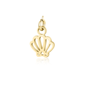 Mini Charm Conchiglia Finish Dorato