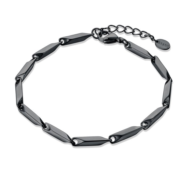 Bracciale Catena Strenght Nero