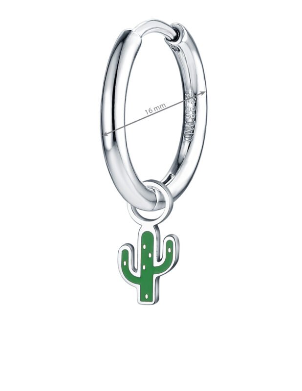 Mini Charm Cactus Smaltato - immagine 2