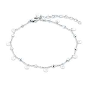 Cavigliera Cristalli Bianchi