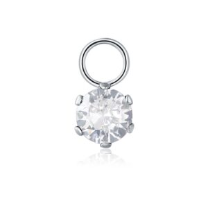 Charm Cristallo Bianco