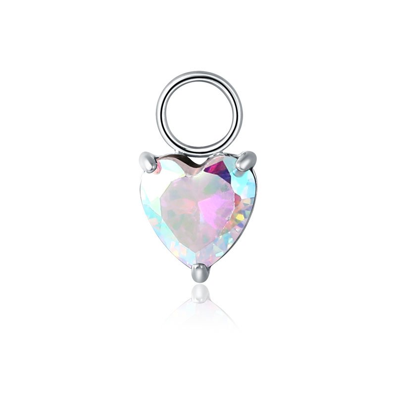 Charm Cristallo Cuore Boreale