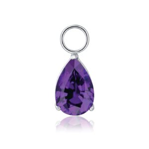 Cristallo Goccia Viola