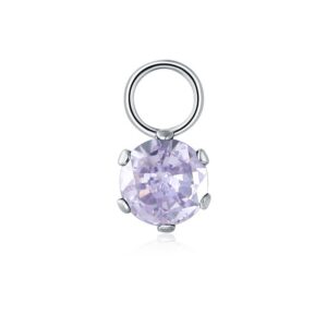 Charm Cristallo Lavanda