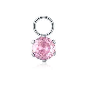 Charm Cristallo Rosa