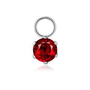 Charm Cristallo Rosso