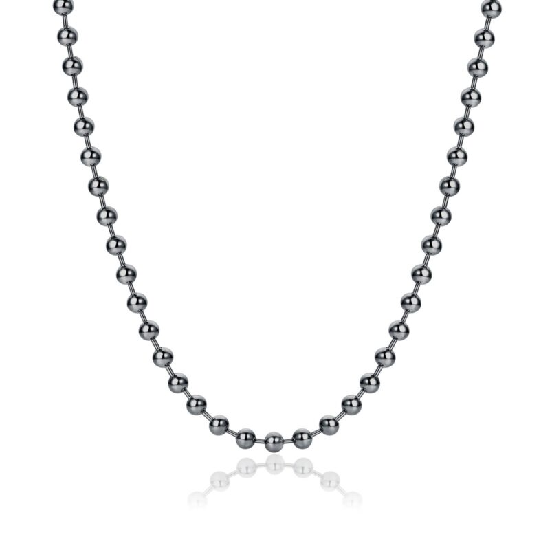 Collana Catena Pearl Nero