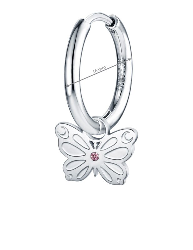 Mini Charm Farfalla Con Cristallo - immagine 2